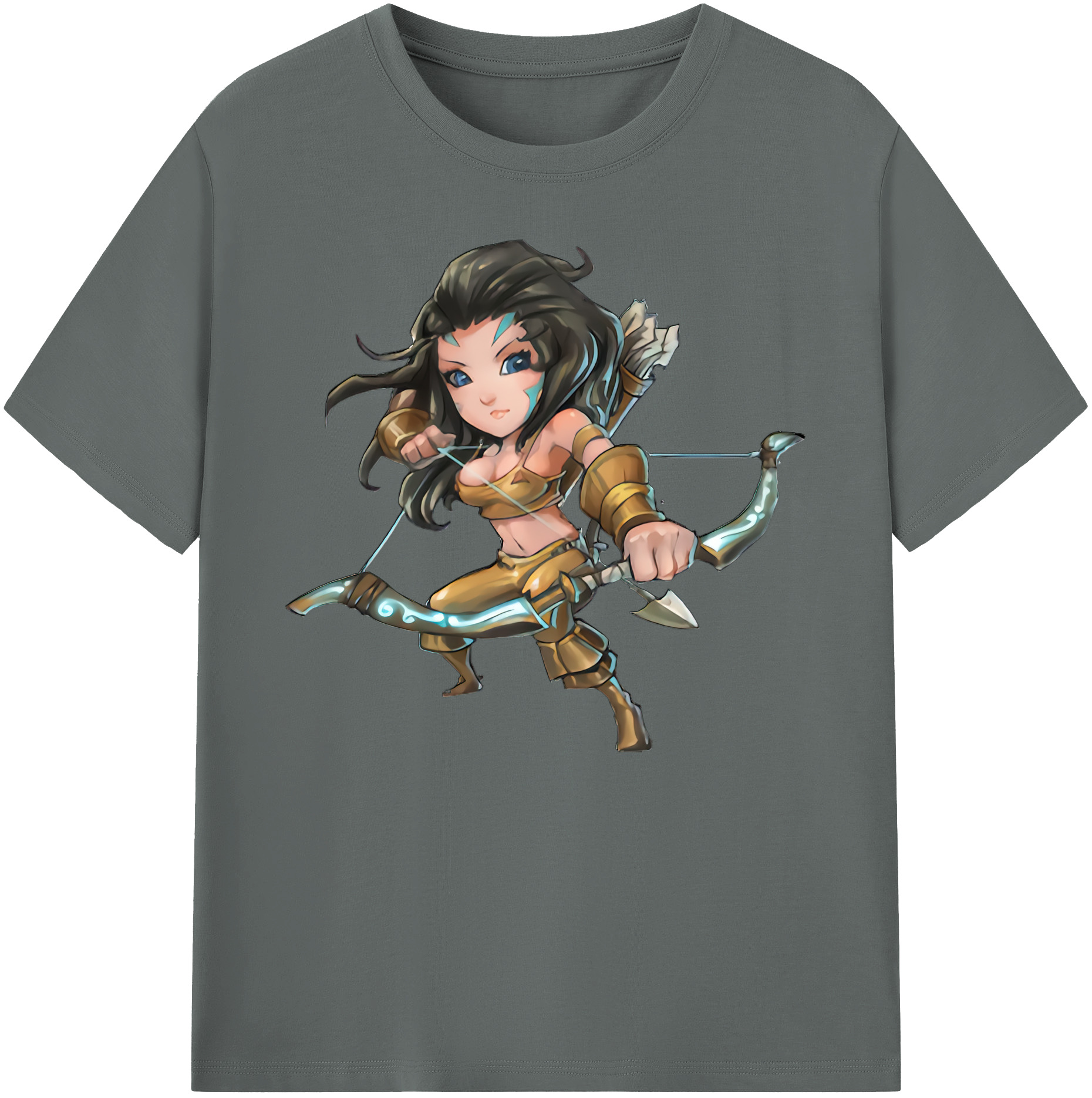 リーグ・オブ・レジェンド League of Legends LOL 綿100％ メンズ半袖Tシャツ｜肌触りやわらか＆通気性